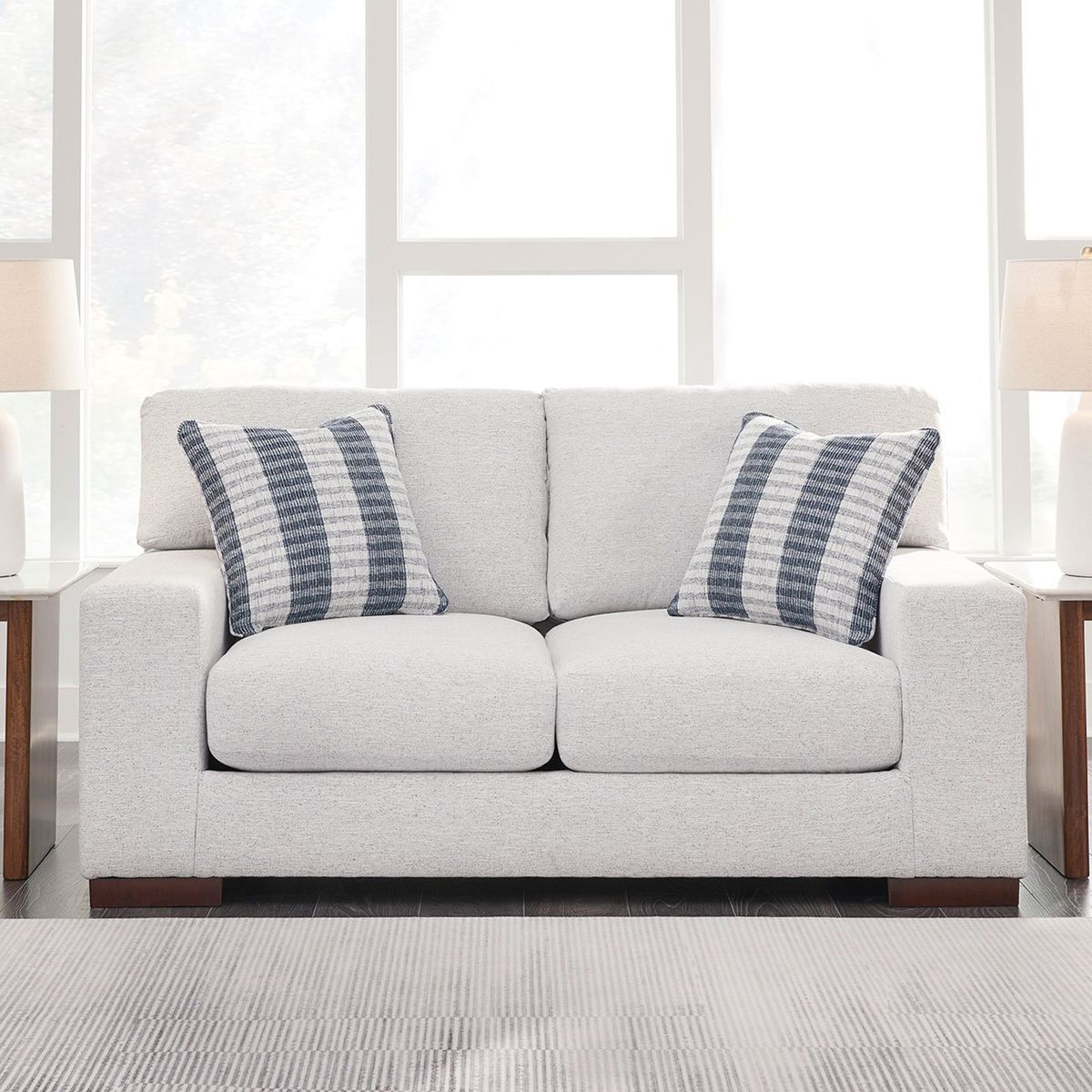 ASHLEY - Sofá 2 cuerpos Nuvella lavable