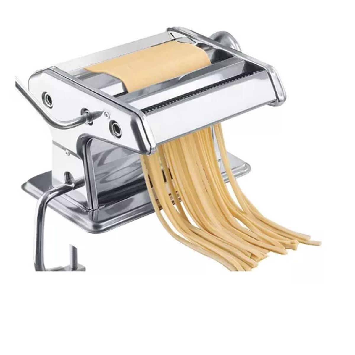 GENERICO - Maquina Manual De Pastas Acero Inoxidable Color Plateado