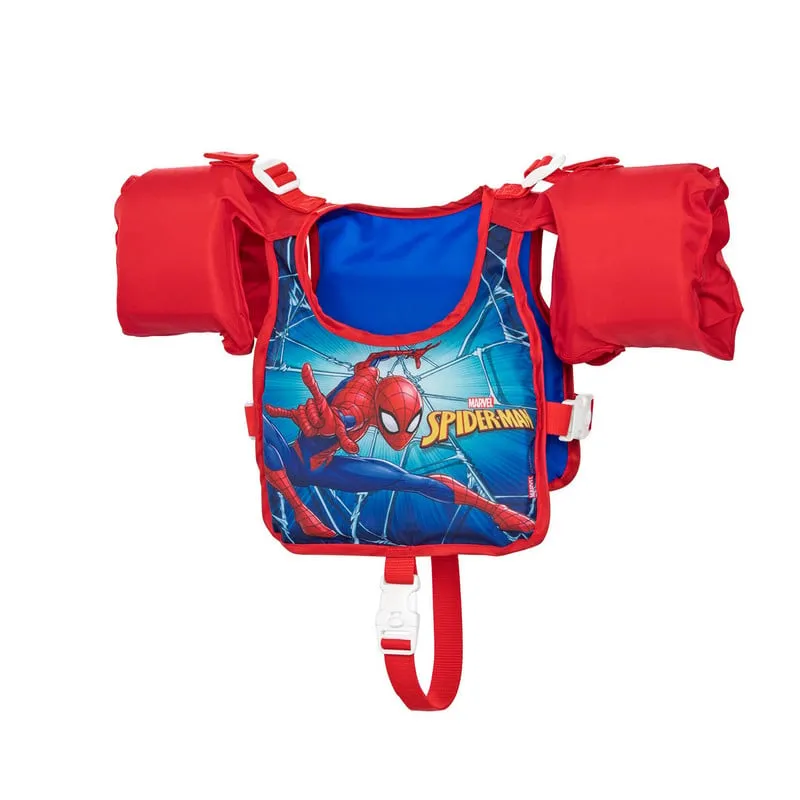 BESTWAY - Chaleco salvavidas y alitas 3 a 6 años Spiderman Bestway