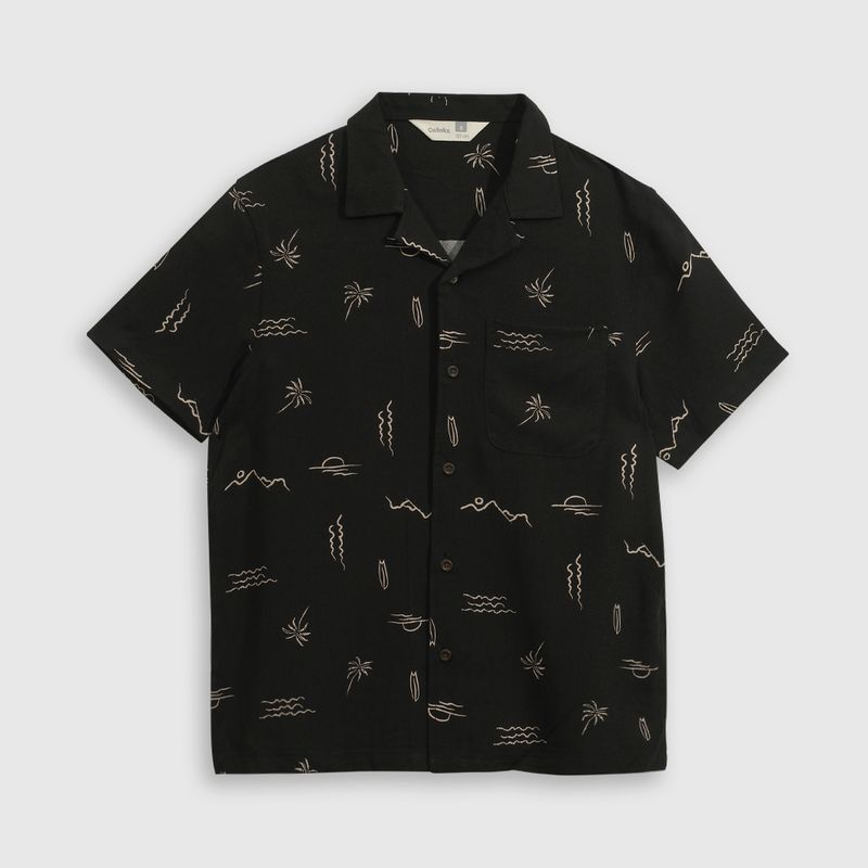 COLLOKY - Camisa Niño Negro 55031 Colloky