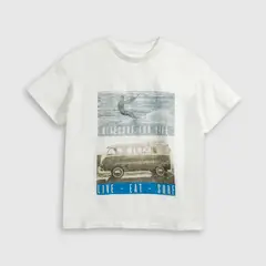 COLLOKY - Polera Niño Blanco 55040