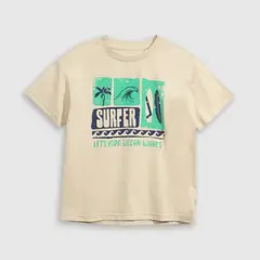 COLLOKY - Polera Niño Beige 55046