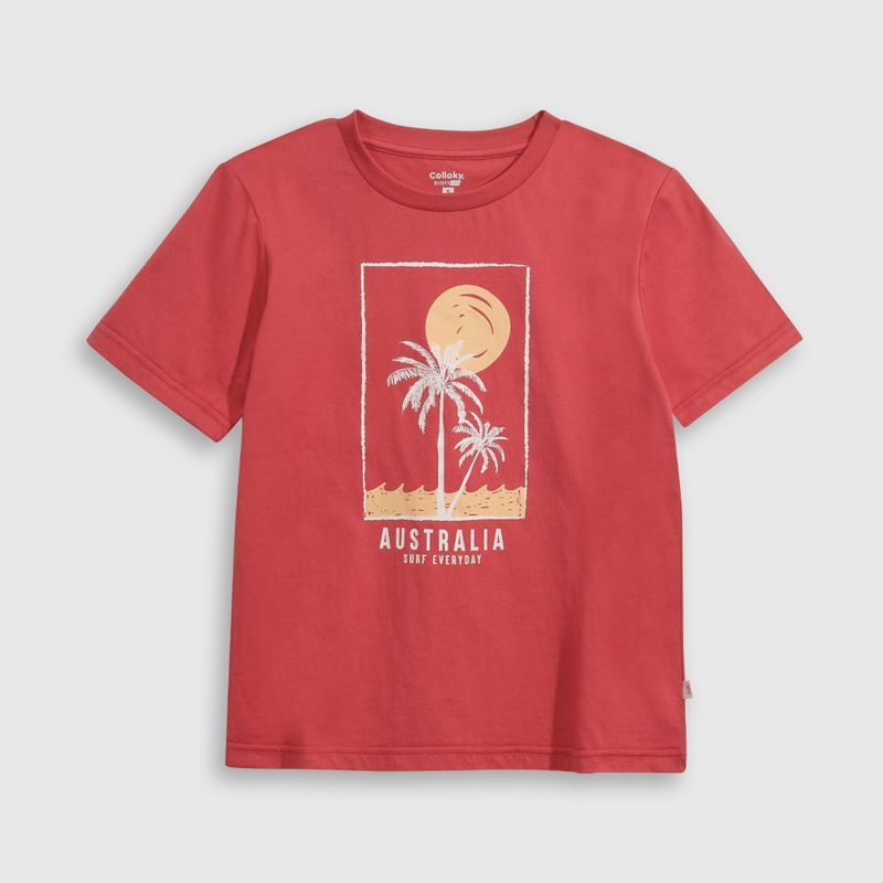 COLLOKY - Polera Niño Rojo 55051 Colloky
