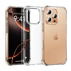 CELLBOX - Carcasa Antigolpe Transparente para iPhone 16 Pro Max