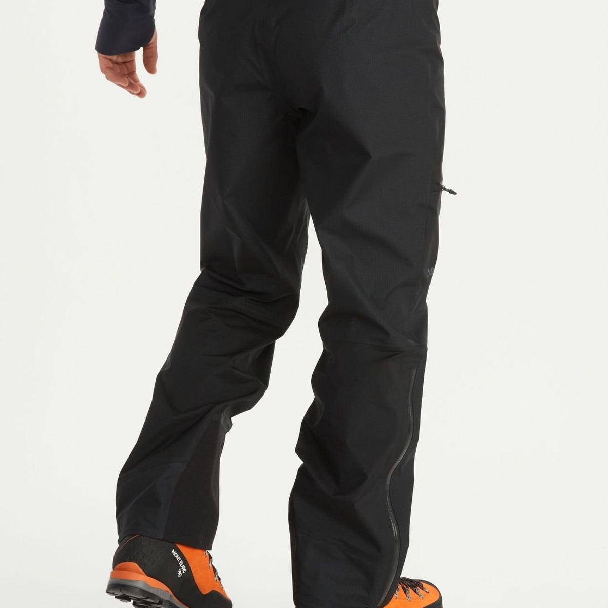 MARMOT - Pantalones Hombre Impermeables Mitre Peak Gtx Negro Marmot