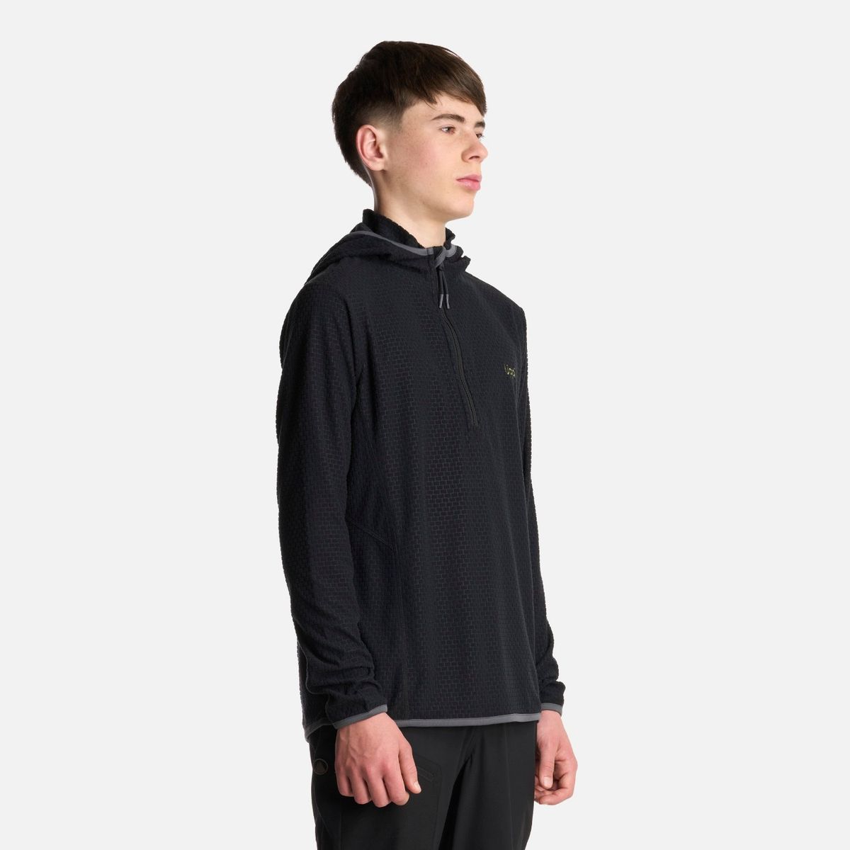 LIPPI - Polerón Teen Boy Mild Nano-F 14 Zip Hoody Negro Lippi