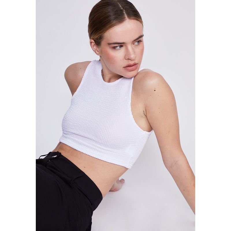 SIOUX - Peto Mujer Blanco Fantasia Sioux