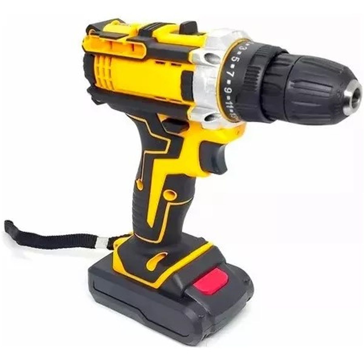 MUNDO MAGIA - Taladro Inalámbrico 2 Baterías De Litio Maleta Y Accesorios