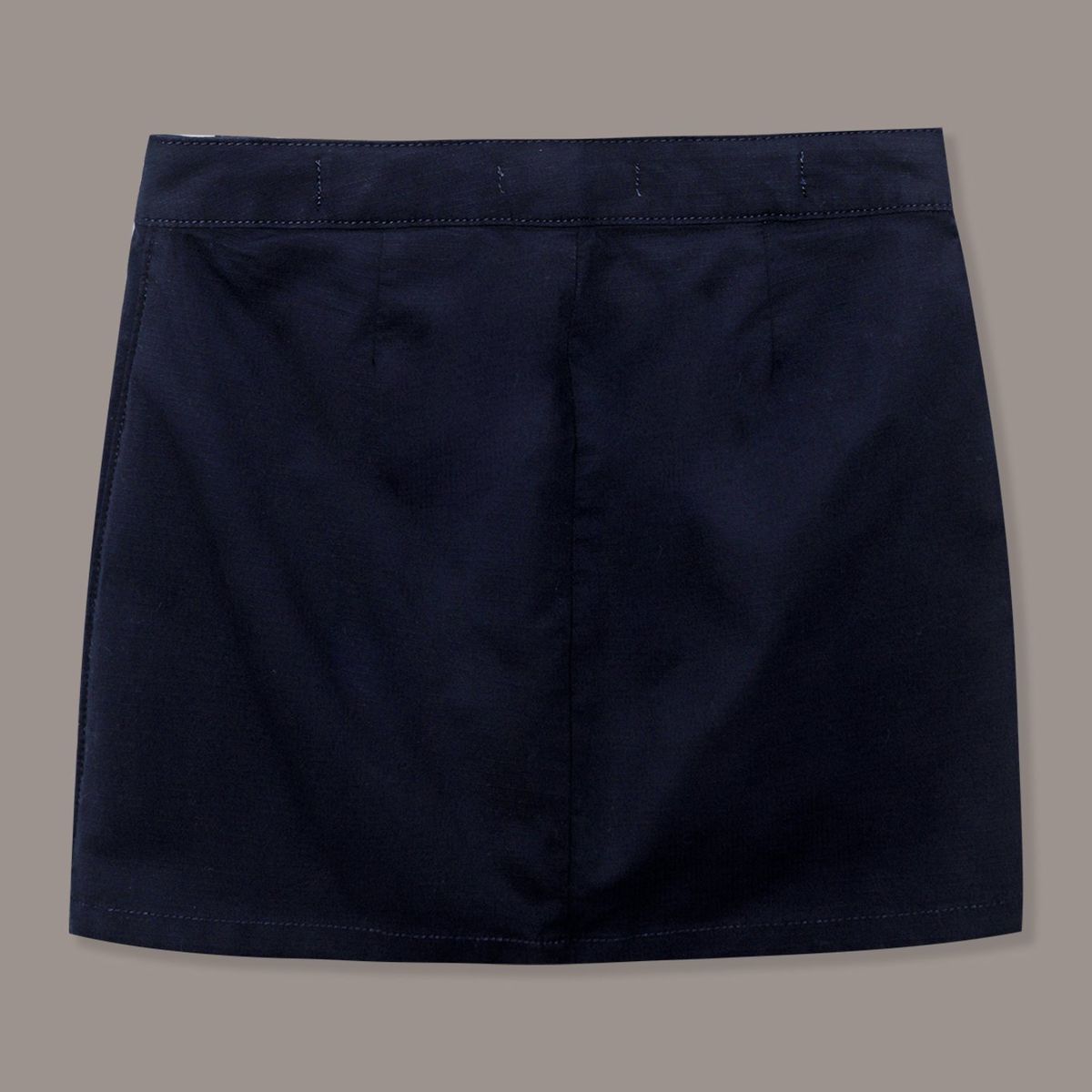 TOMMY HILFIGER - Falda De Niña Solid Utility Azul Tommy Hilfiger