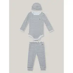 TOMMY HILFIGER - Set De 3 Piezas Para Bebe Blanco