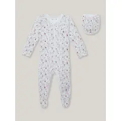 TOMMY HILFIGER - Set De Regalo Con Estampado Floral Blanco