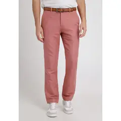 PERRY ELLIS - Pantalón Hombre Lino Suit Separates Rosa Viejo