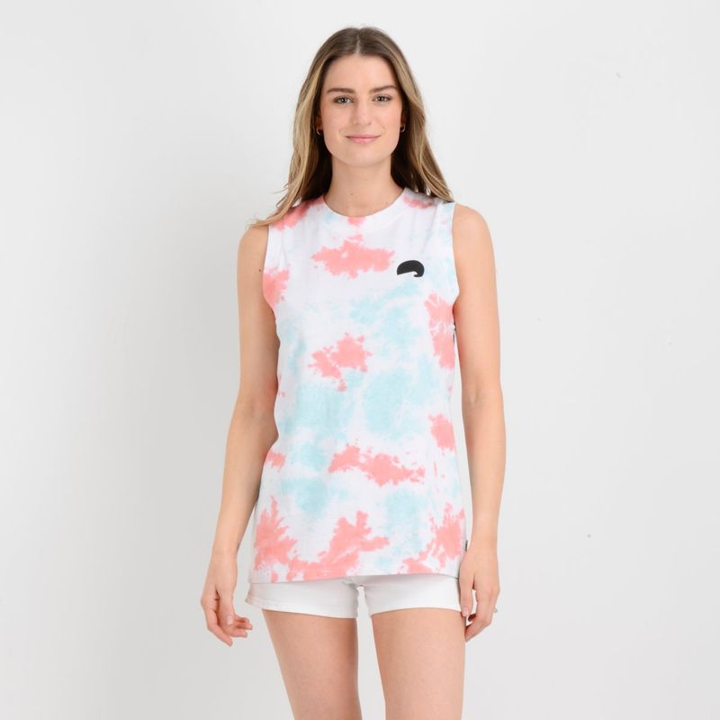 O'NEILL - POLERA SIN MANGAS OCEAN WOWTANK  AZUL TURQUESA / AGUA