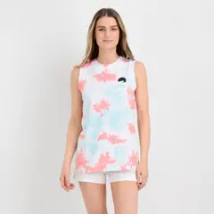 O'NEILL - POLERA SIN MANGAS OCEAN WOWTANK AZUL TURQUESA / AGUA