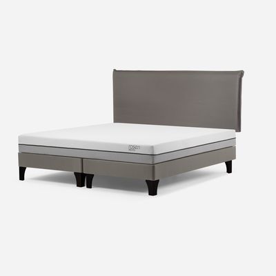 Imagen 2 del producto Cama Europea Pratta King Pata Madera BD + Respaldo Maurice