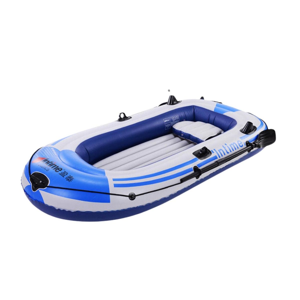 AUCKLAND OUTDOOR - Bote Inflable Con Remo Para 4 Personas. 272 X 152 Cm.