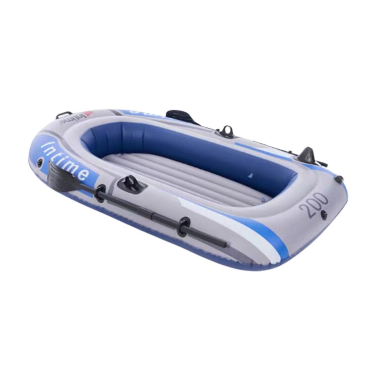 AUCKLAND OUTDOOR - Bote Inflable Con Remo Para 2 Personas. 198 X 122 Cm.