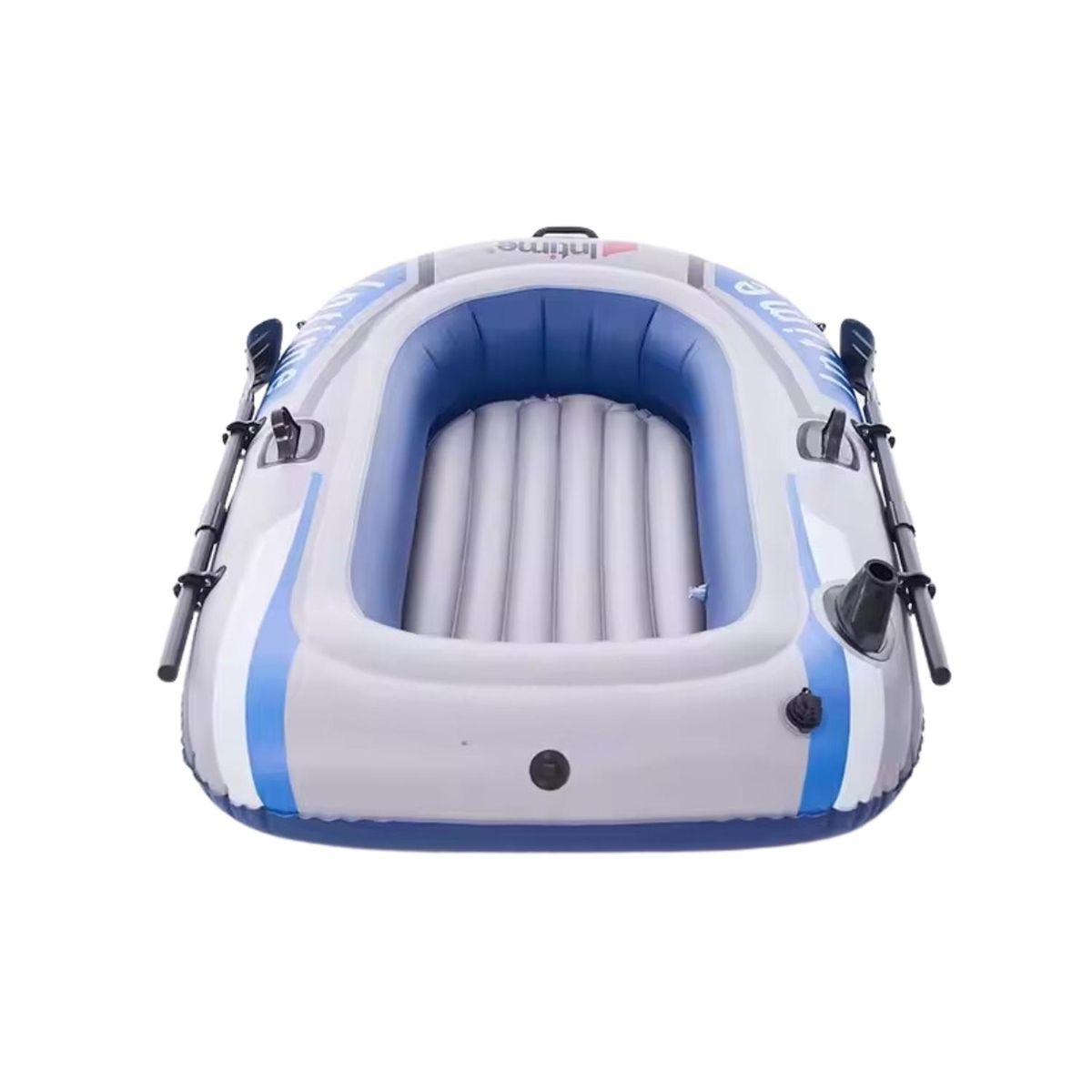AUCKLAND OUTDOOR - Bote Inflable Con Remo Para 2 Personas. 198 X 122 Cm.