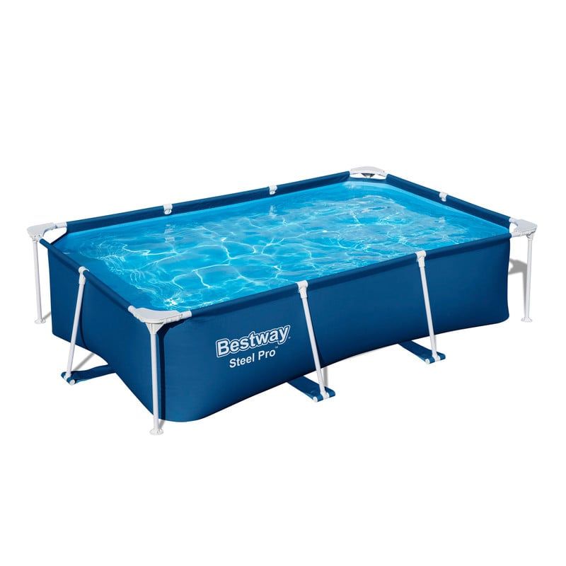 BESTWAY - Piscina estructural rectangular 259x170x61cm Bestway