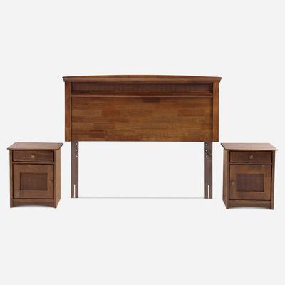 Imagen 2 del producto Cama Pratta 2 Plazas Base Dividida + Muebles Veneto