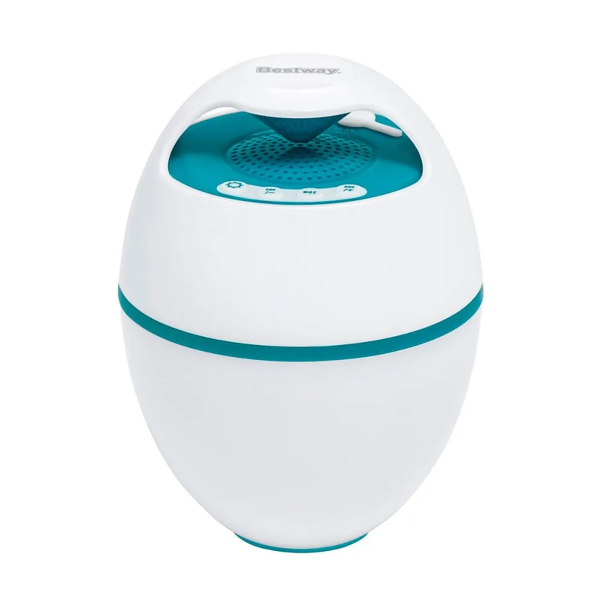 BESTWAY - Parlante bluetooth led  12.6x16.8cm flotante Bestway