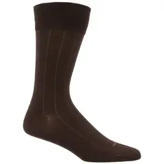HUSH PUPPIES - Calcetín Hombre Co Nontight Broadrib Café HUSH PUPPIES_.