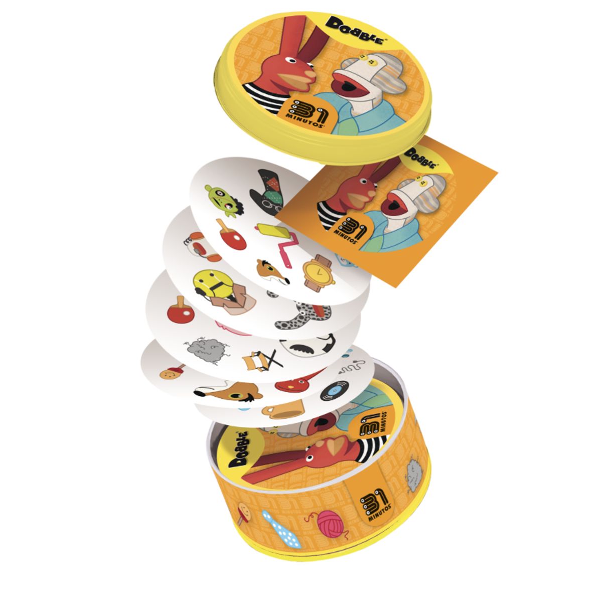 ASMODEE - Dobble 31 Minutos - Juego de Mesa - Español