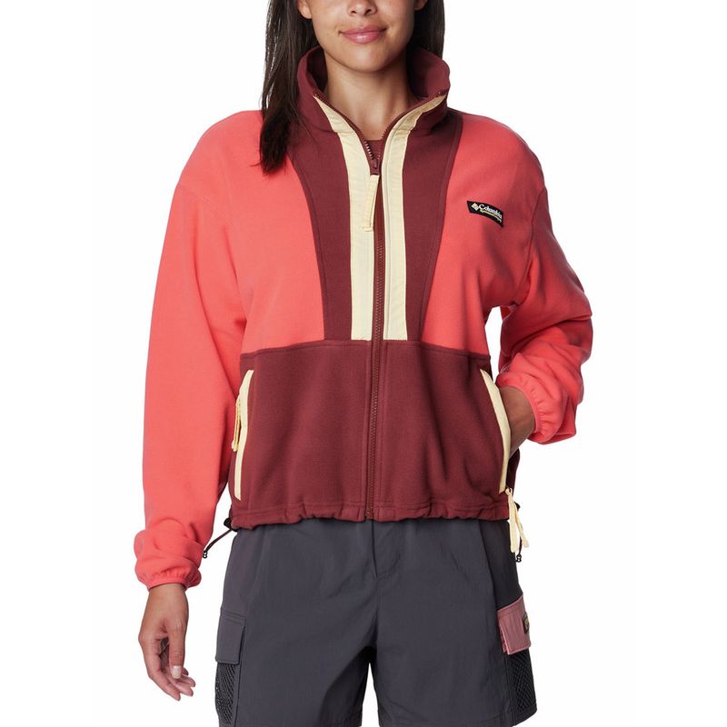 COLUMBIA - Polar Mujer Back Bowl Fleece Rojo COLUMBIA