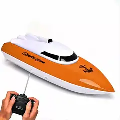 MUNDO MAGIA - Lancha Deportiva Control Remoto Batería Recargable Velocidad