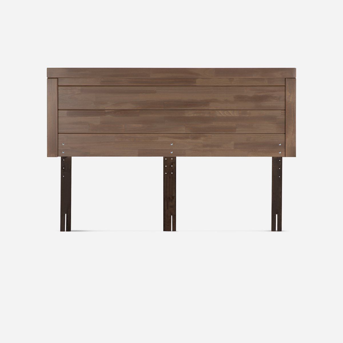 ROSEN - Cama Europea Pratta King Pata Madera BD  + Respaldo Sicilia