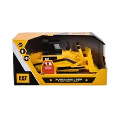 CAT - Mini Maquinaria Con Luz Y Sonido 15 Cm - Buldozer