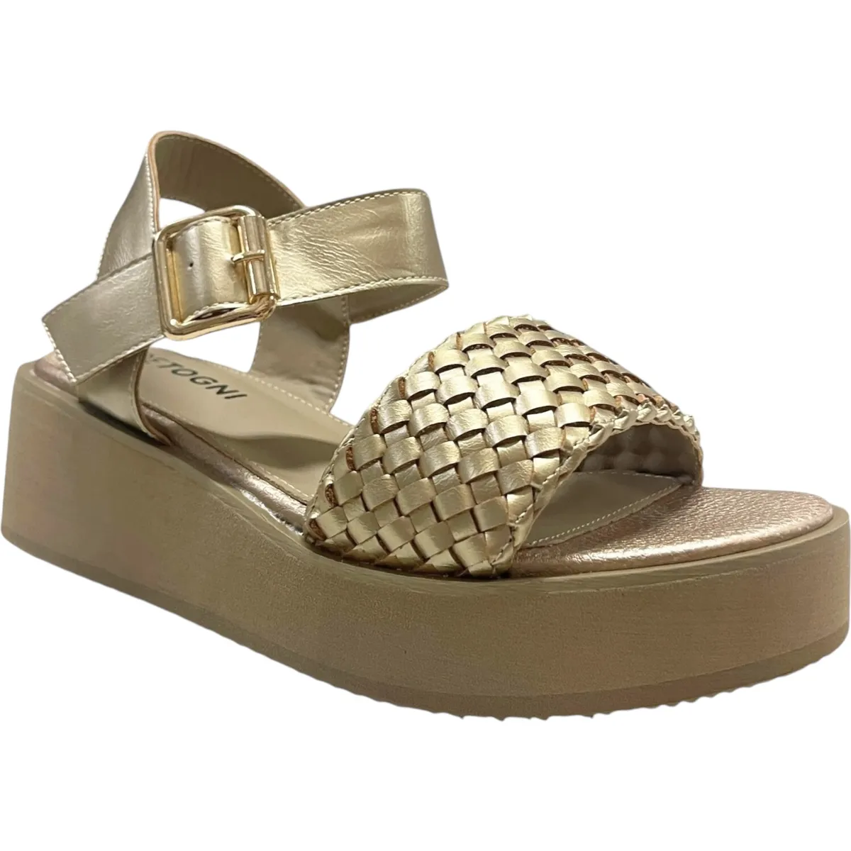 DETOGNI - Sandalia Mujer Dorado Jenny Detogni - Dorado