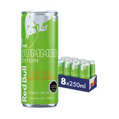 RED BULL - Bebida Energética Pack 8 Latas Flor de Sauco 250ml