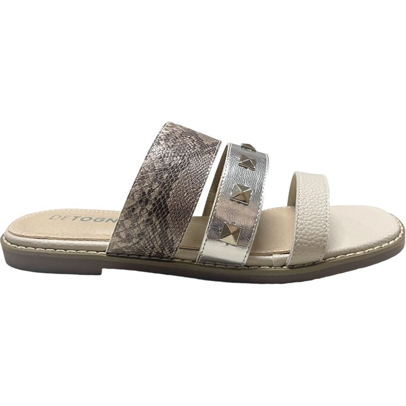 DETOGNI - Sandalia Mujer Beige Janine Detogni - Beige