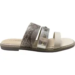 DETOGNI - Sandalia Mujer Beige Janine - Beige
