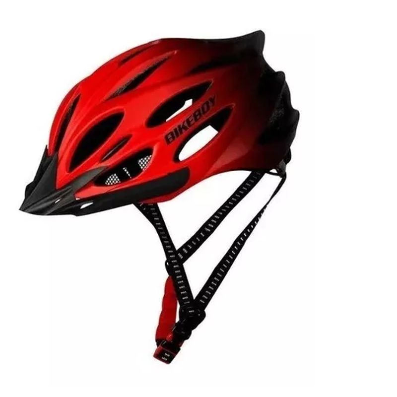 GENERICO - Casco Bicicleta Mtb Ajustable Acolchado Con Luz Unisex