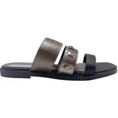 DETOGNI - Sandalia Mujer Negro Janine - Negro