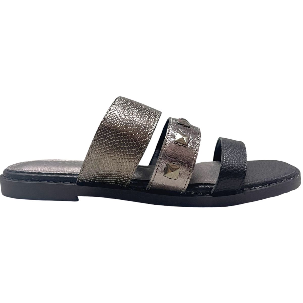 DETOGNI - Sandalia Mujer Negro Janine Detogni - Negro