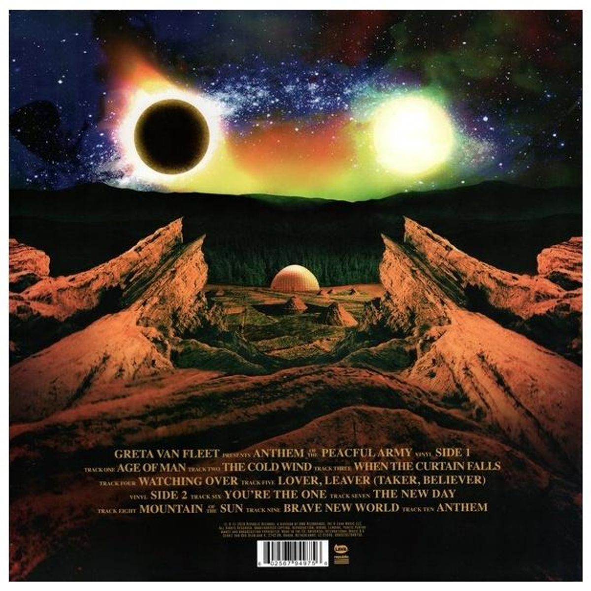 HITWAY MUSIC - GRETA VAN FLEET-ANTHEM OF THE PEACEFUL ARMY-VINILO