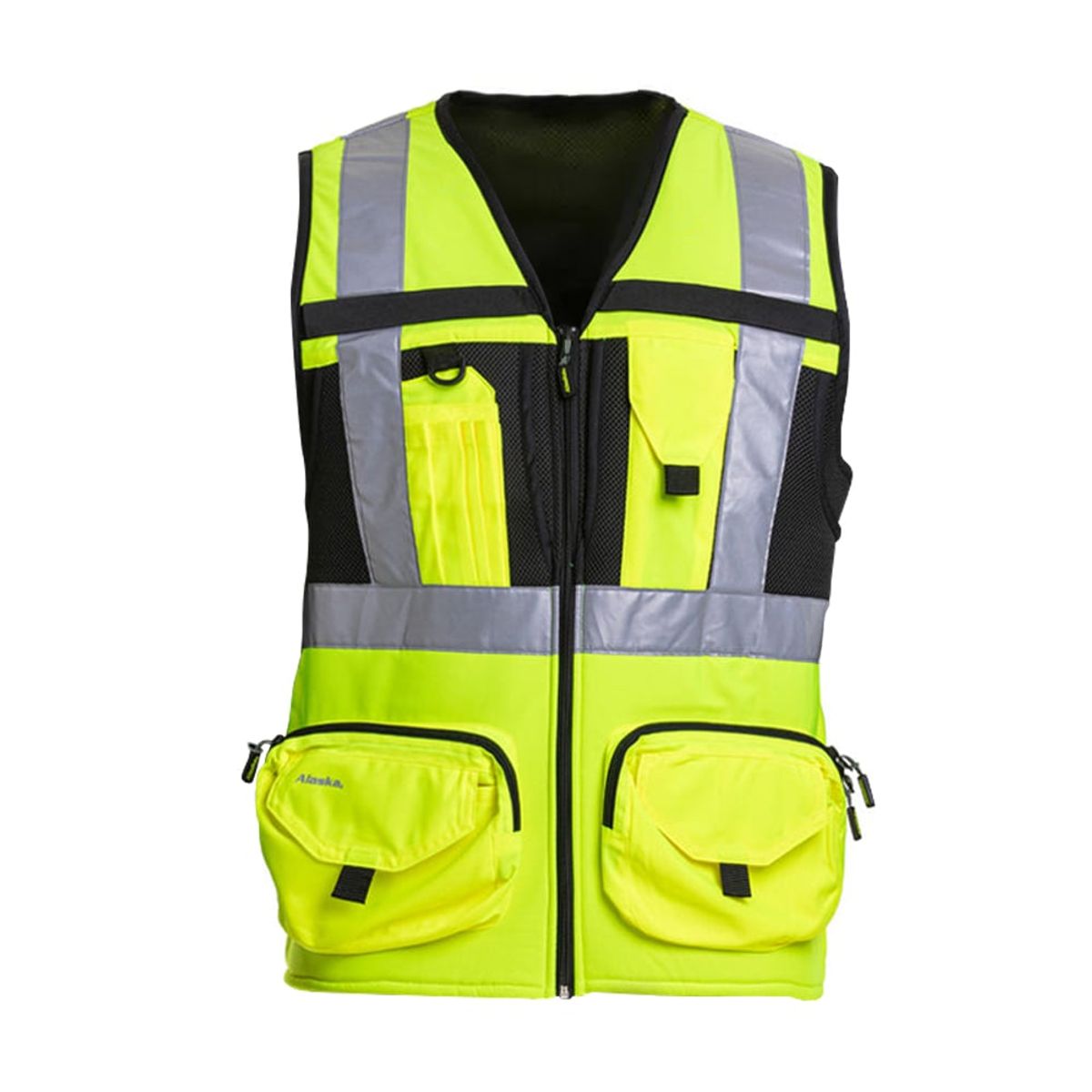 ALASKA - Chaleco Geólogo Alaska Xpert Hombre Amarillo Ropa De Trabajo