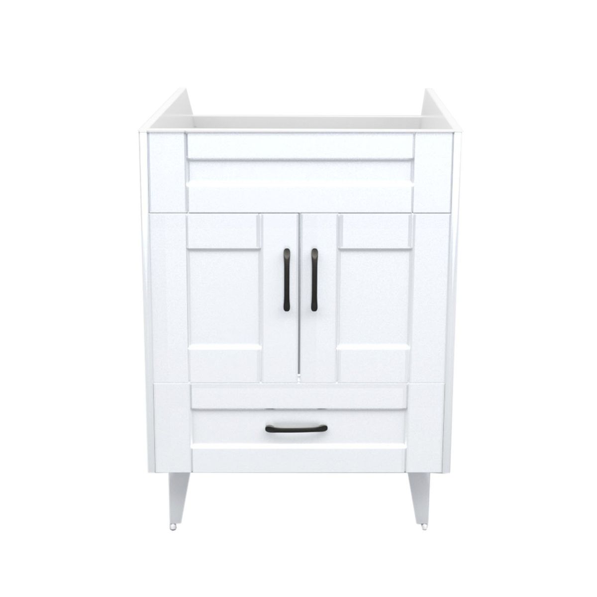 DOMSA - Mueble base para baño Deluxe B60SK Blanco 58x80x45cm