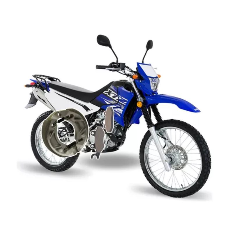 GENERICO - Kit Frenos Xtz 125 Yamaha Alta Calidad