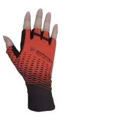 GENERICO - Guantes Para Bicicleta Cortos Guantes Antideslizante rojo
