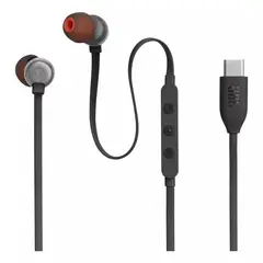 JBL - Audífonos Tune 310c Con Miccontrol Usb C negro
