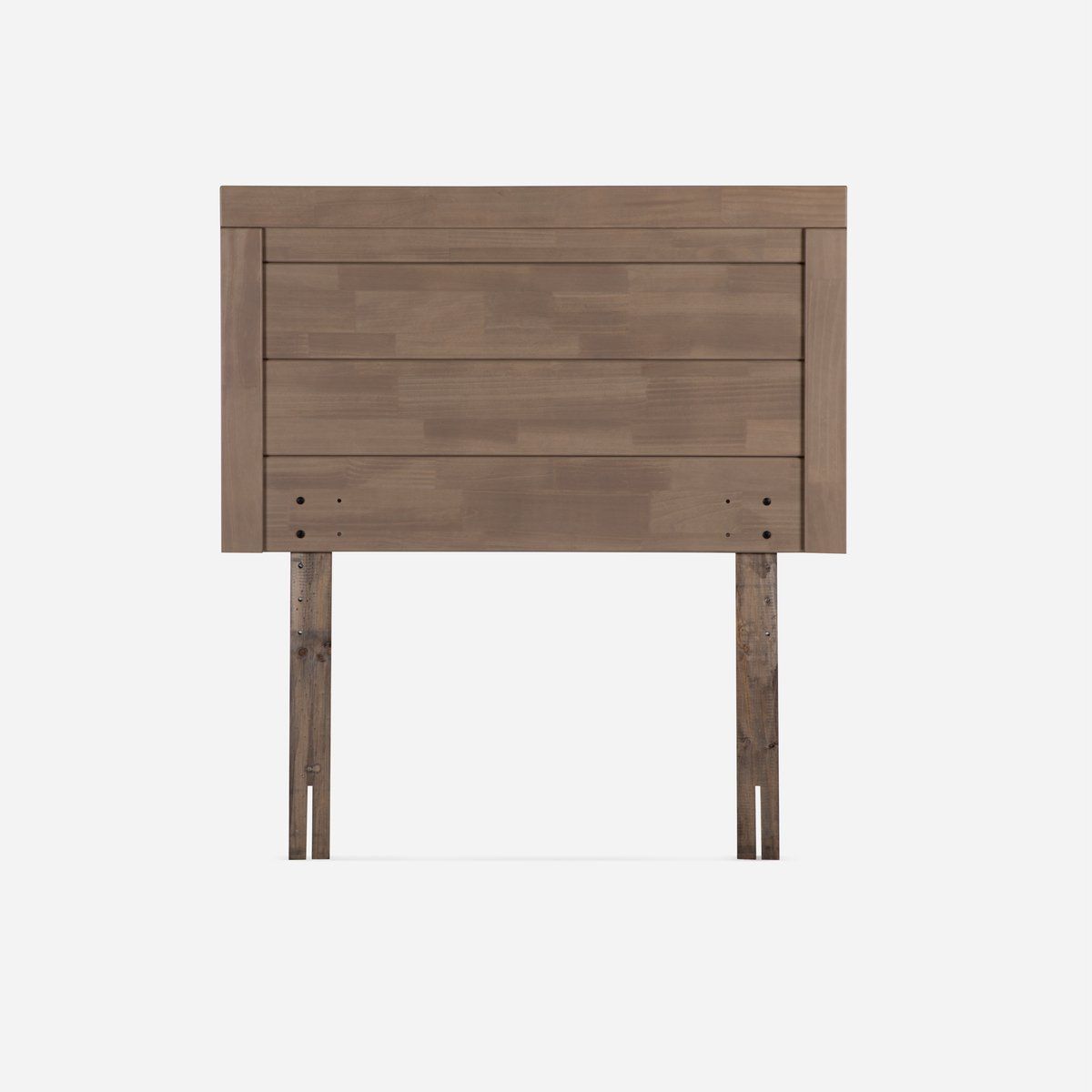 ROSEN - Cama Europea Pratta 1,5 Plazas Pata Madera +Respaldo Sicilia