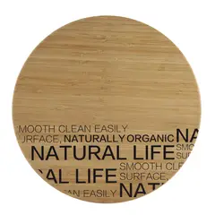 BERGNER - TABLA DE CORTE 30CM BAMBOO NATURAL