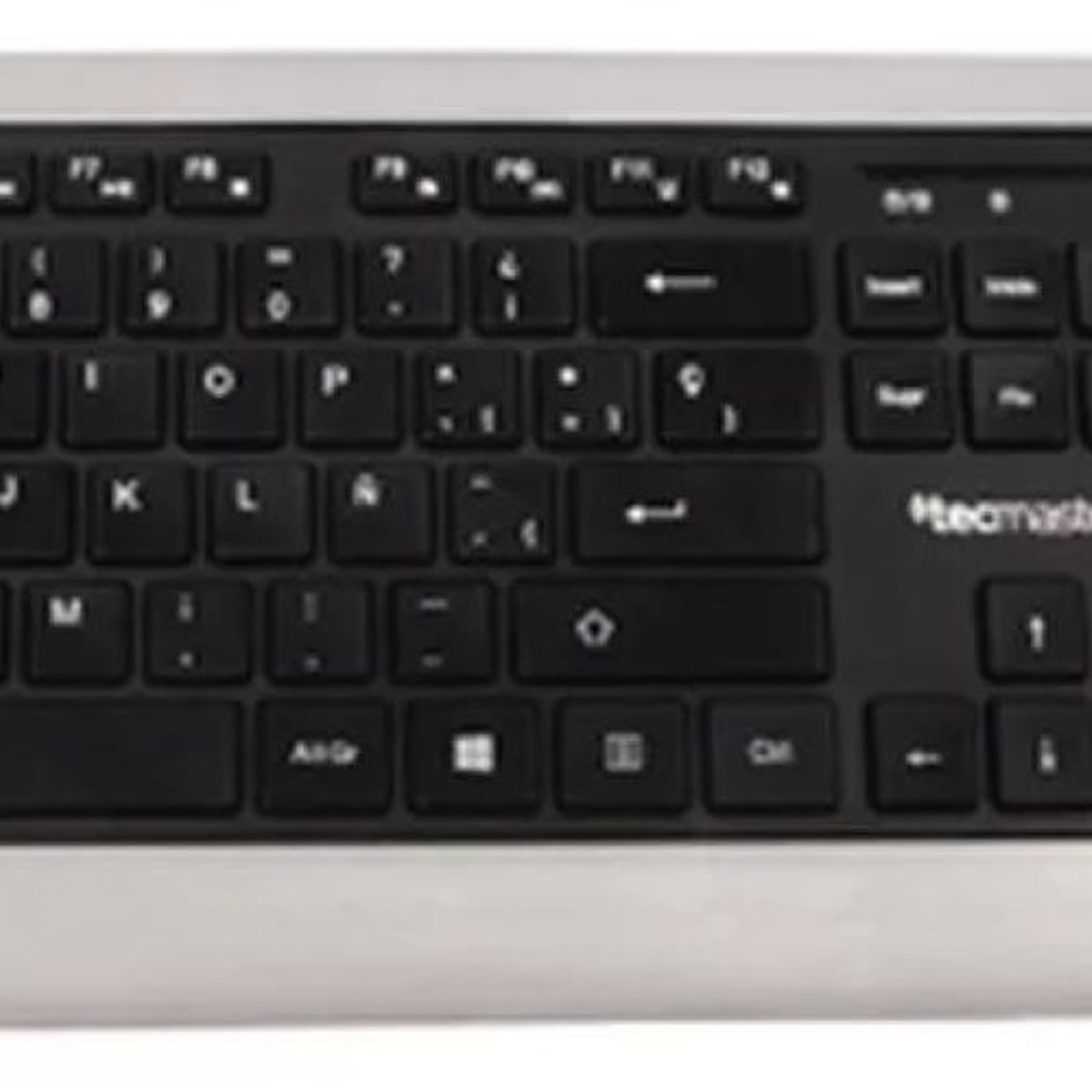 TECMASTER - Kit Teclado Y Mouse Inalambrico Español Tecmaster Negro