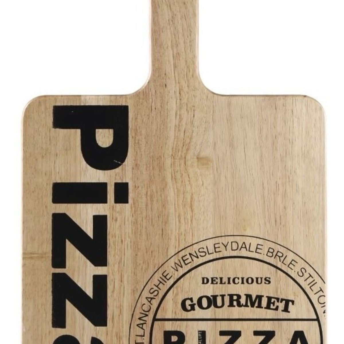 BERGNER - TABLA DE CORTE CON MANGO 40X30CM CAUCHO NATURAL