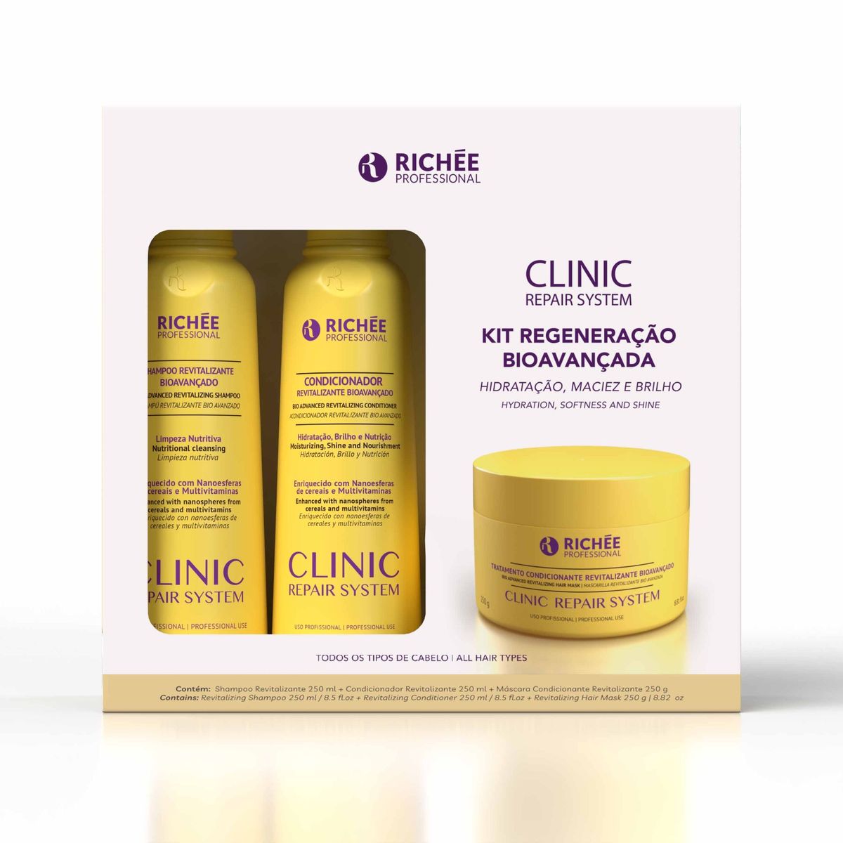 RICHEE PROFESIONNAL - Kit Clinic 250g-
