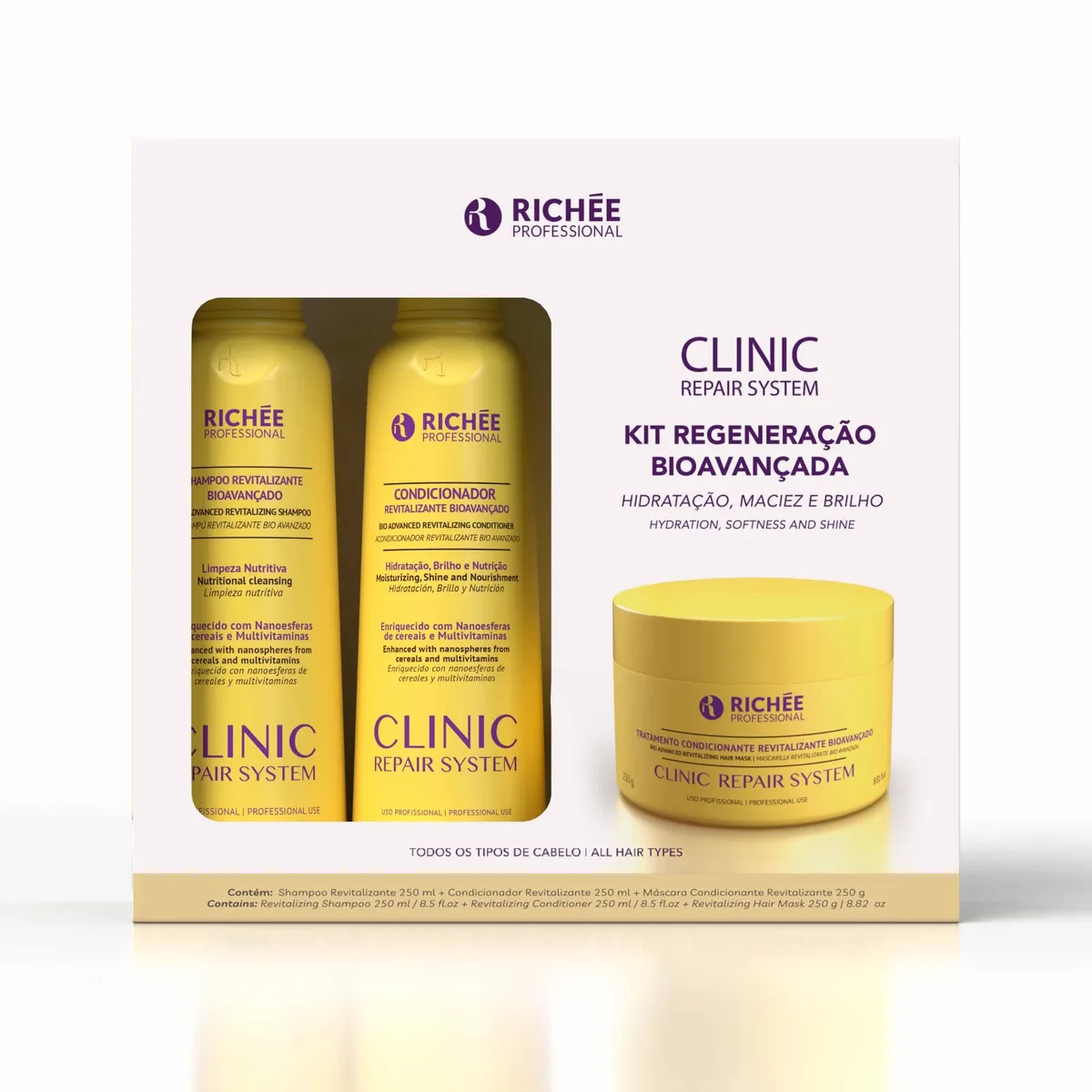 RICHEE PROFESIONNAL - Kit Clinic 250g-